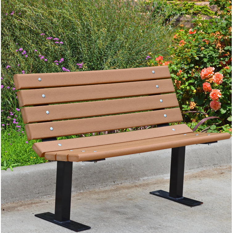 Recycled plastic best sale outdoor benches